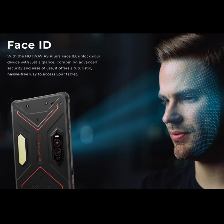 HOTWAV Tab R9 Plus IP68/IP69K Rugged Tablet, 8GB+512GB, 11 inch Android 14 Unisoc T7280 Octa Core 4G Network, Global Version with Google Play, EU Plug